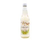 kleine Flasche Traubensaftzt gespritzt